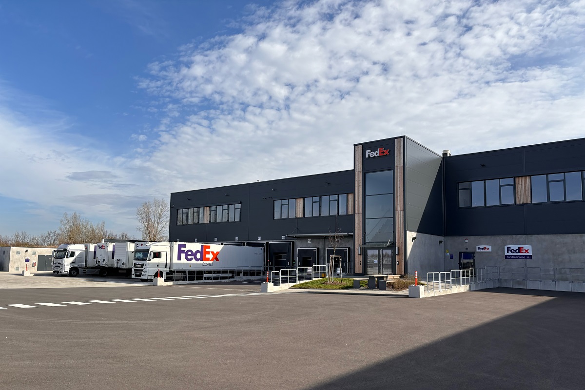 FedEx's new Leipzig facility