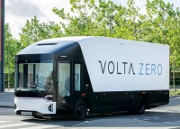 A Volta Zero prototype truck