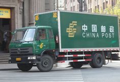China Post truck