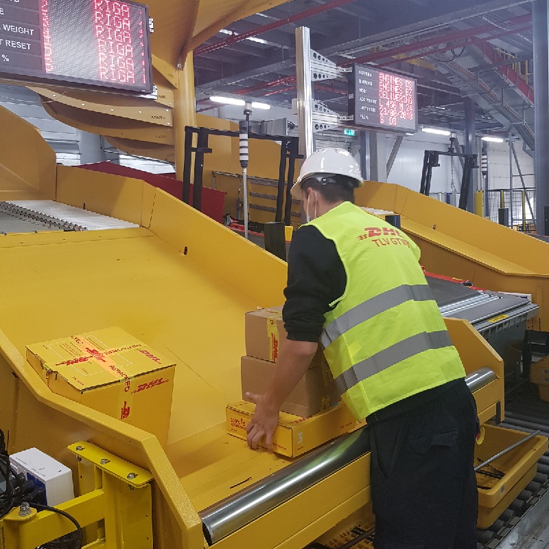 DHL Israel new sorting centre