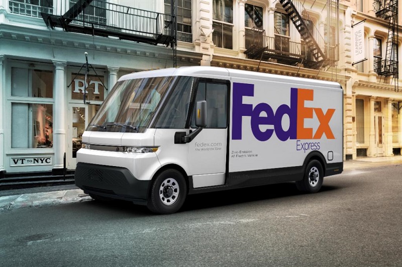 FedEx BrightDrop EV 600