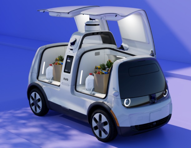 Nuro autonomous delivery vehicle