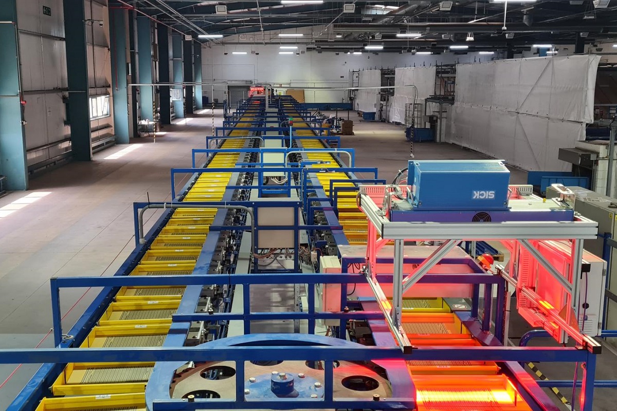 Yodel's new Hexapole sorting system