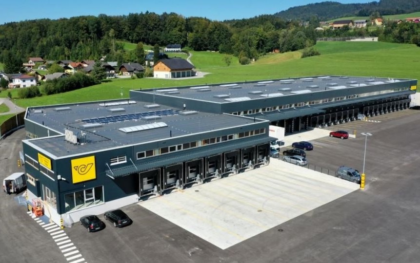Austrian Post's parcels centre in Thalgau