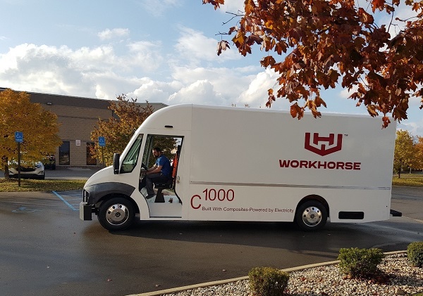 Workhorse's all-electric C-1000 delivery vehicle