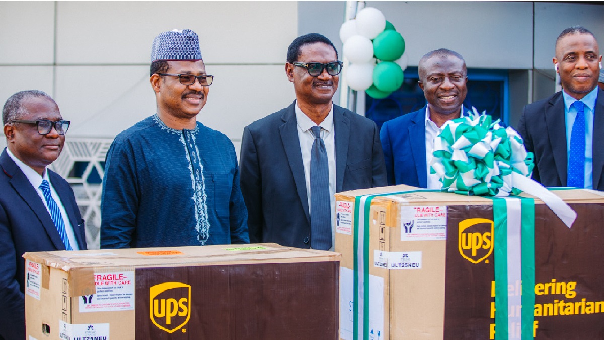 UPS delivers vaccine freezers to Nigeria