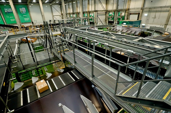 Inside An Post logistics centre