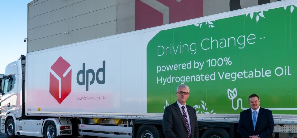 DPD Ireland switches to 100% HVO biofuel
