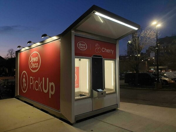 Cleveron PickUp Kiosk at Jewel Osco, Chicago