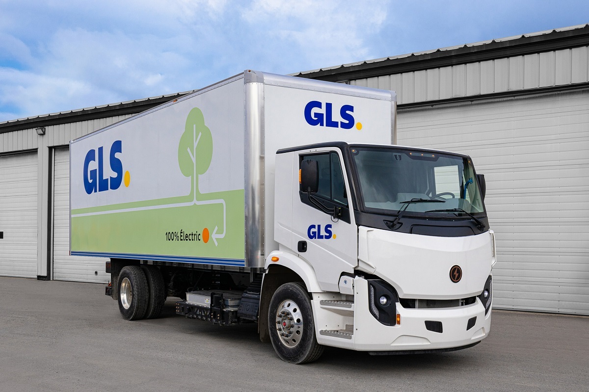 GLS Canada electric truck