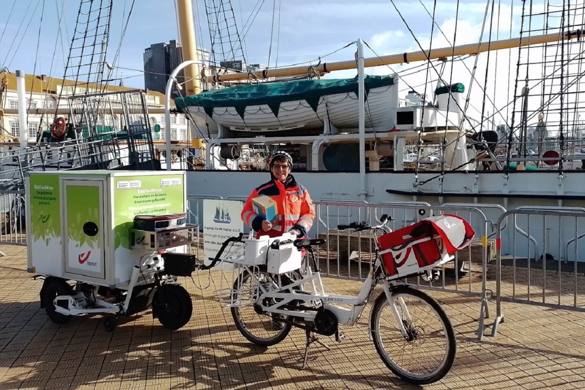 Clean green deliveries in Ostend