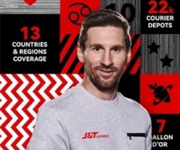 J&T Express signs up Lionel Messi