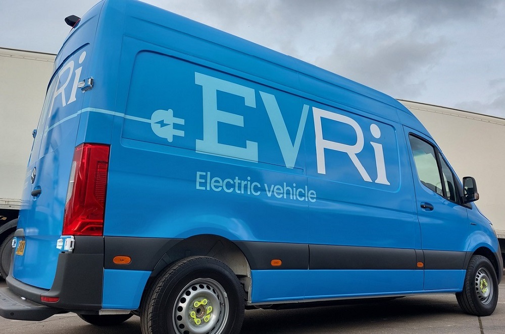 An Evri-branded electric vehicle