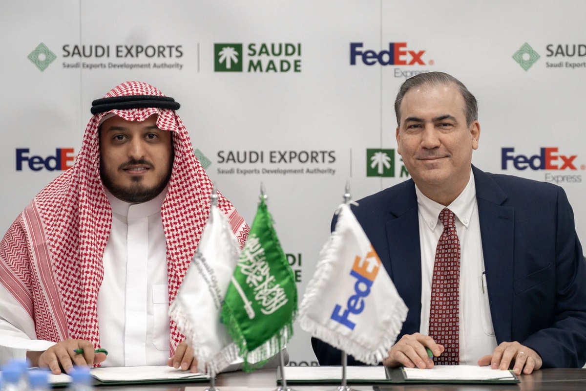 FedEx signs Saudi Export Authority agreement