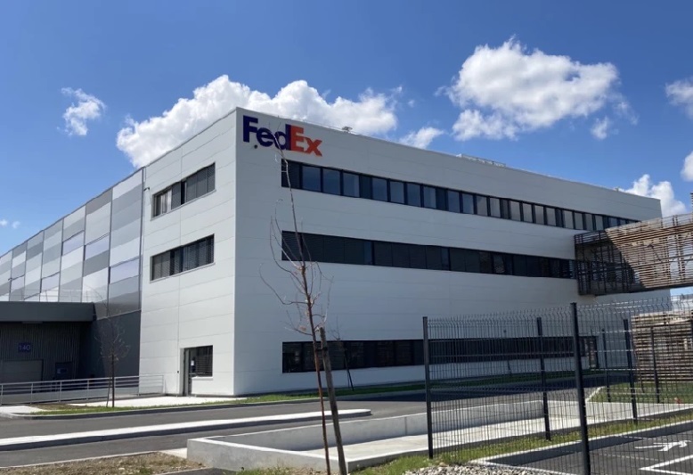 FedEx's new facility near Toulouse