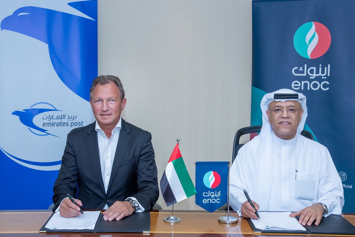 Emirates Post signs ENOC agreement