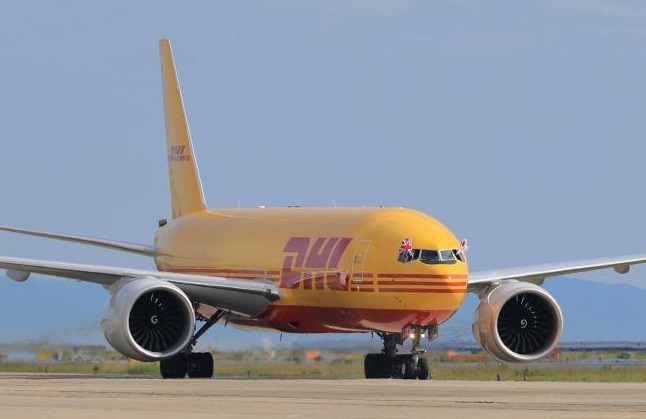 DHL Air cargo plane